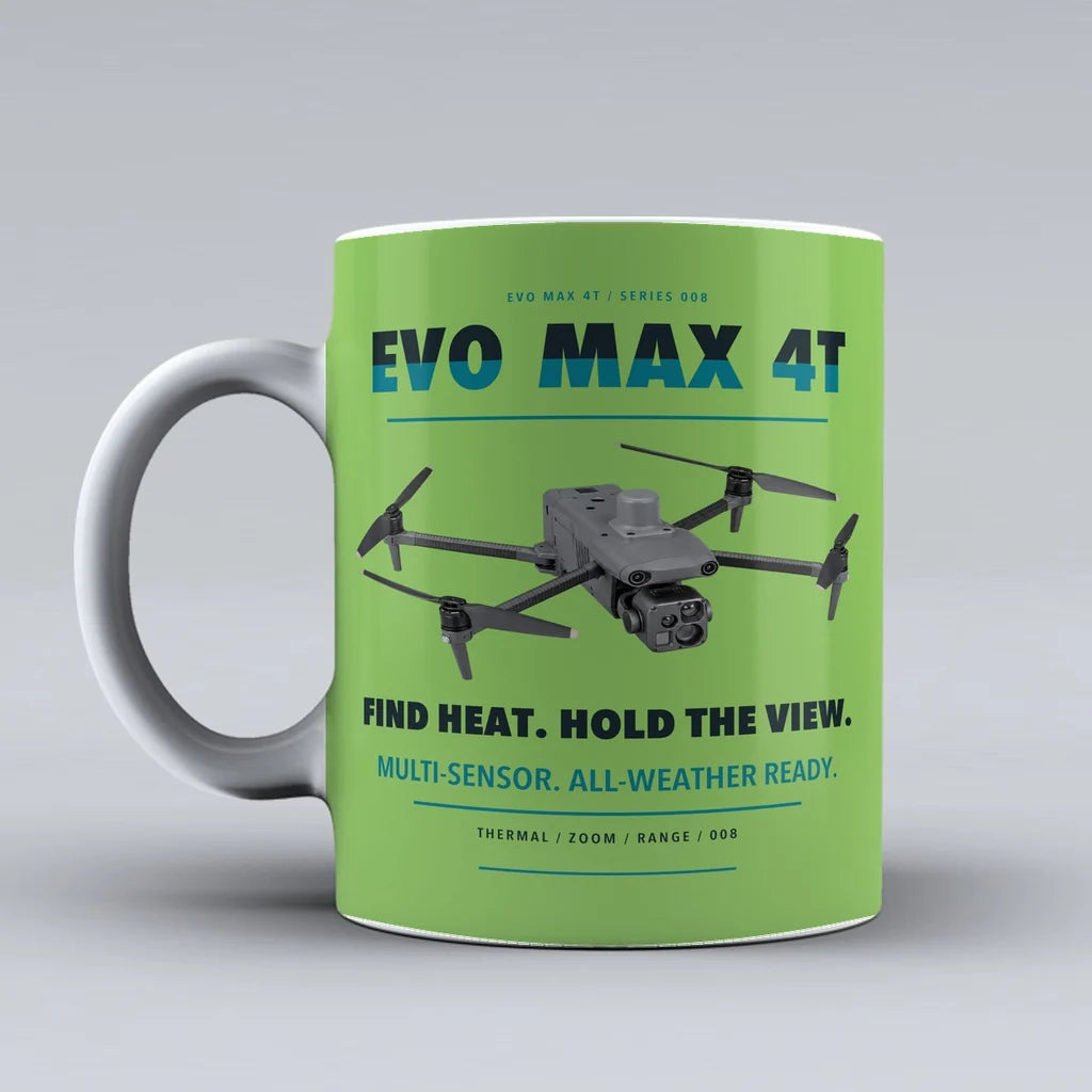 EVO Max 4T Mug design on light green autel