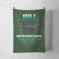 Thumbnail for AgEagle eBee X design on dark green towel