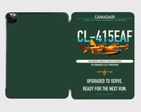 Thumbnail for Canadair CL-415EAF design on dark green ipad tablet case