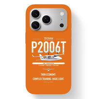 Thumbnail for Tecnam P2006T design on orange magsafe iphone case, for iPhone 17 Pro