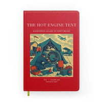 Thumbnail for VINTAGE G4356 - The Hot Engine Tent - Designed Notebooks design on red