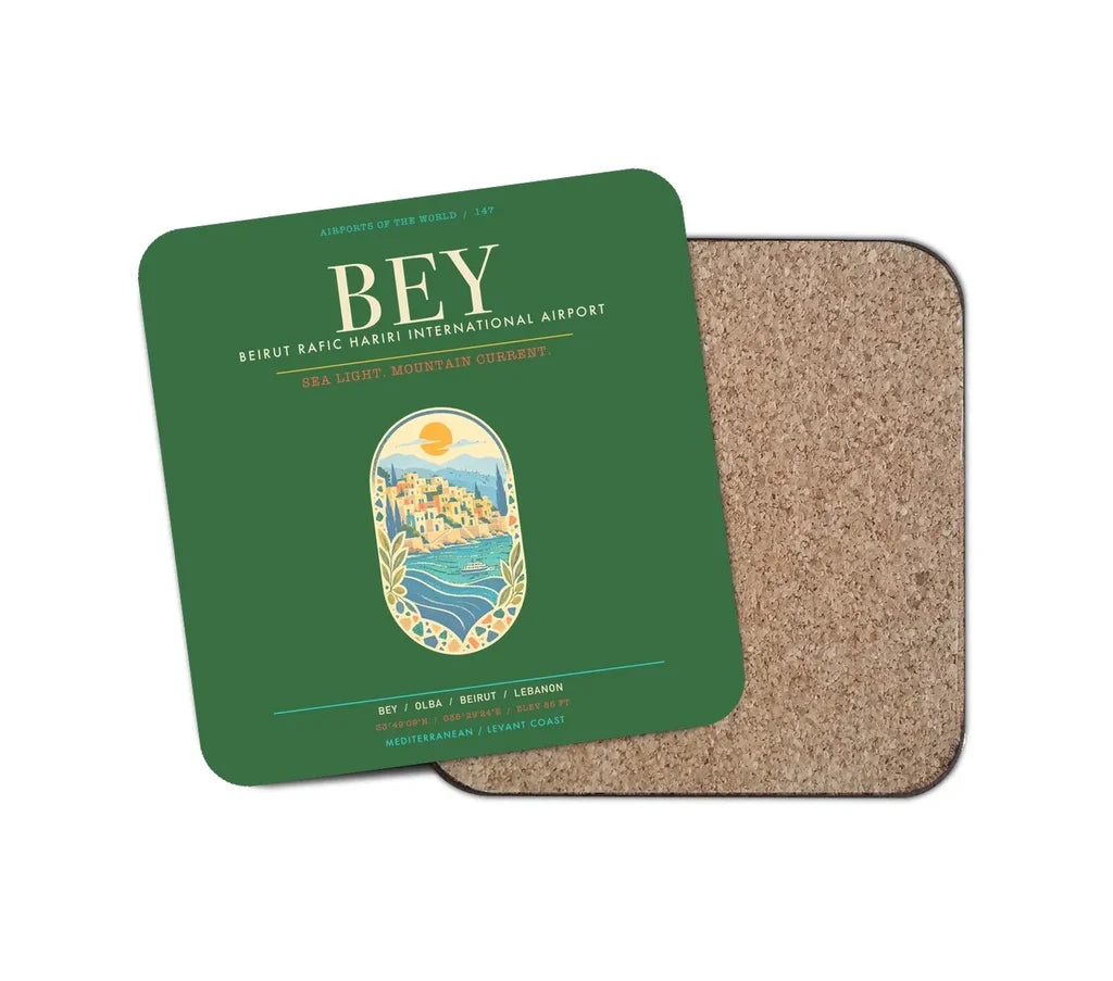 Beirut Rafic Hariri International Airport BEY - Levantine Sea Current - Green