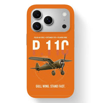 Thumbnail for PZL P.11c design on orange magsafe iphone case, for iPhone 17 Pro