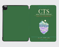 Thumbnail for New Chitose Airport Sapporo CTS - Snowfield Lavender Grid - Green