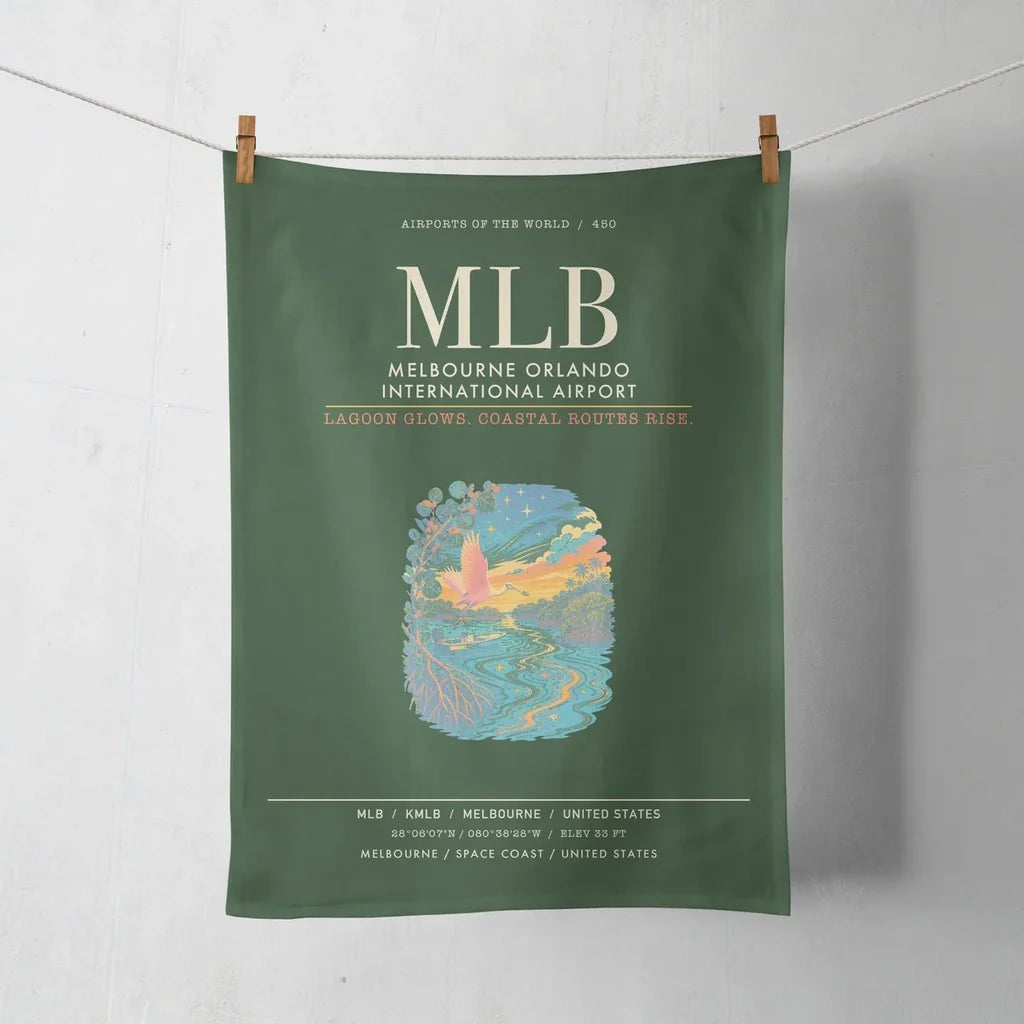 Melbourne Orlando International Airport MLB - Dark Green
