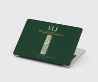 Thumbnail for Bauerfield International Airport (VLI) design on dark green MacBook case