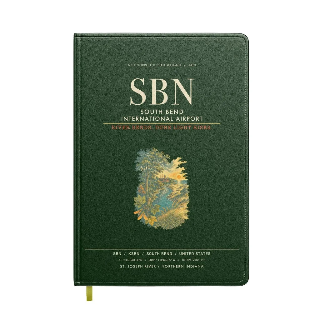 South Bend International Airport SBN - Dark Green
