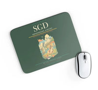Thumbnail for Sønderborg Airport (SGD) design on dark green rectangle mouse pad