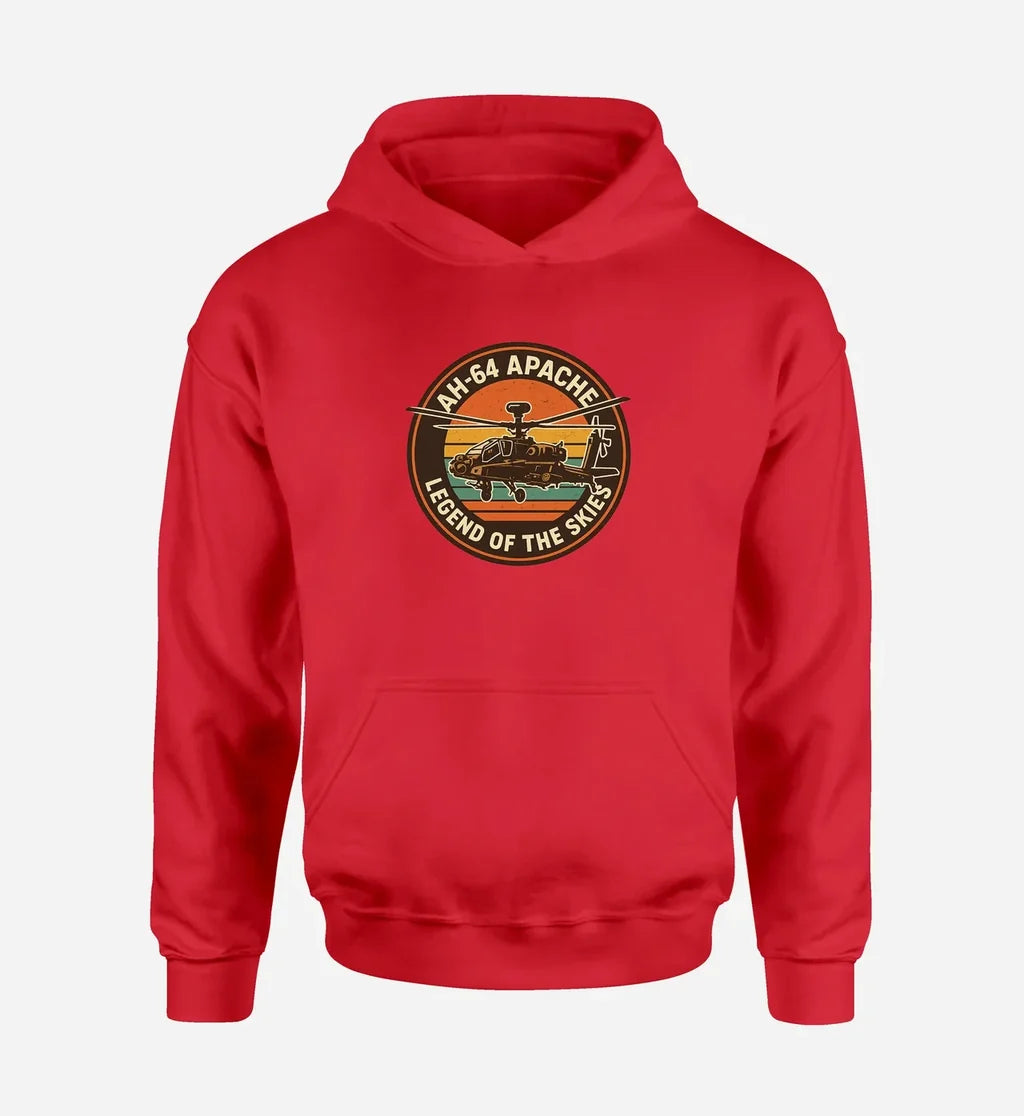 Retro Apache AH-64 Hoodie - view 13