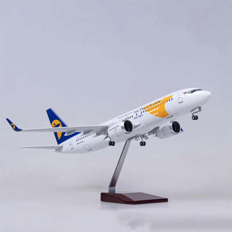 Mongolian Airlines Boeing 737-800 Airplane Model (1/84 Scale - 47CM) - view 15