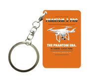 Thumbnail for DJI Phantom 3 Professional Key Chain design on orange key chain