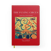 Thumbnail for VINTAGE G4026 - The Flying Circus - Designed Notebooks design on red