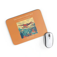Thumbnail for VINTAGE G4361 - The Harbor Ferry Hop - Designed Mouse Pads design on orange rectangle