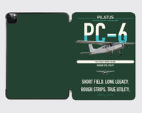 Thumbnail for Pilatus PC-6 Porter design on dark green ipad tablet case