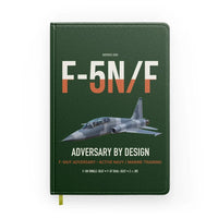 Thumbnail for F-5N F Adversary design on dark green notebook