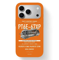 Thumbnail for PT6E-67XP Case design on orange iphone case