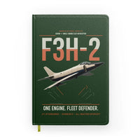Thumbnail for F3H-2 Demon design on dark green notebook