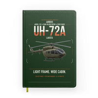 Thumbnail for Airbus UH-72A Lakota design on dark green notebook