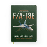 Thumbnail for F-A-18E Super Hornet design on dark green notebook