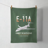 Thumbnail for E-11A BACN design on dark green towel
