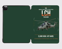 Thumbnail for HAL LCH Prachand design on dark green ipad tablet case