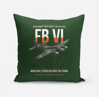Thumbnail for de Havilland Mosquito FB VI design on dark green pillow