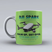 Thumbnail for Spark Mug design on light green dji