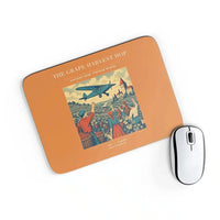 Thumbnail for VINTAGE G4445 - The Grape Harvest Hop - Designed Mouse Pads design on orange rectangle