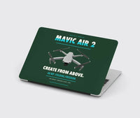 Thumbnail for DJI Mavic Air 2 design on dark green MacBook case