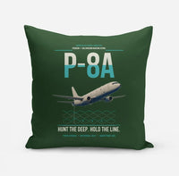 Thumbnail for P-8A Poseidon design on dark green pillow