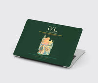 Thumbnail for Ivalo Airport (IVL) design on dark green MacBook case