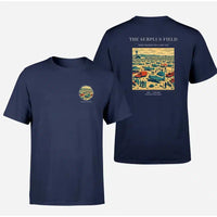 Thumbnail for VINTAGE G4539 - The Surplus Field - Double-Side T-Shirt design on navyblue double side t shirt