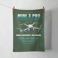 Thumbnail for DJI Mini 3 Pro design on dark green towel