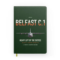 Thumbnail for Short Belfast C.1 design on dark green notebook