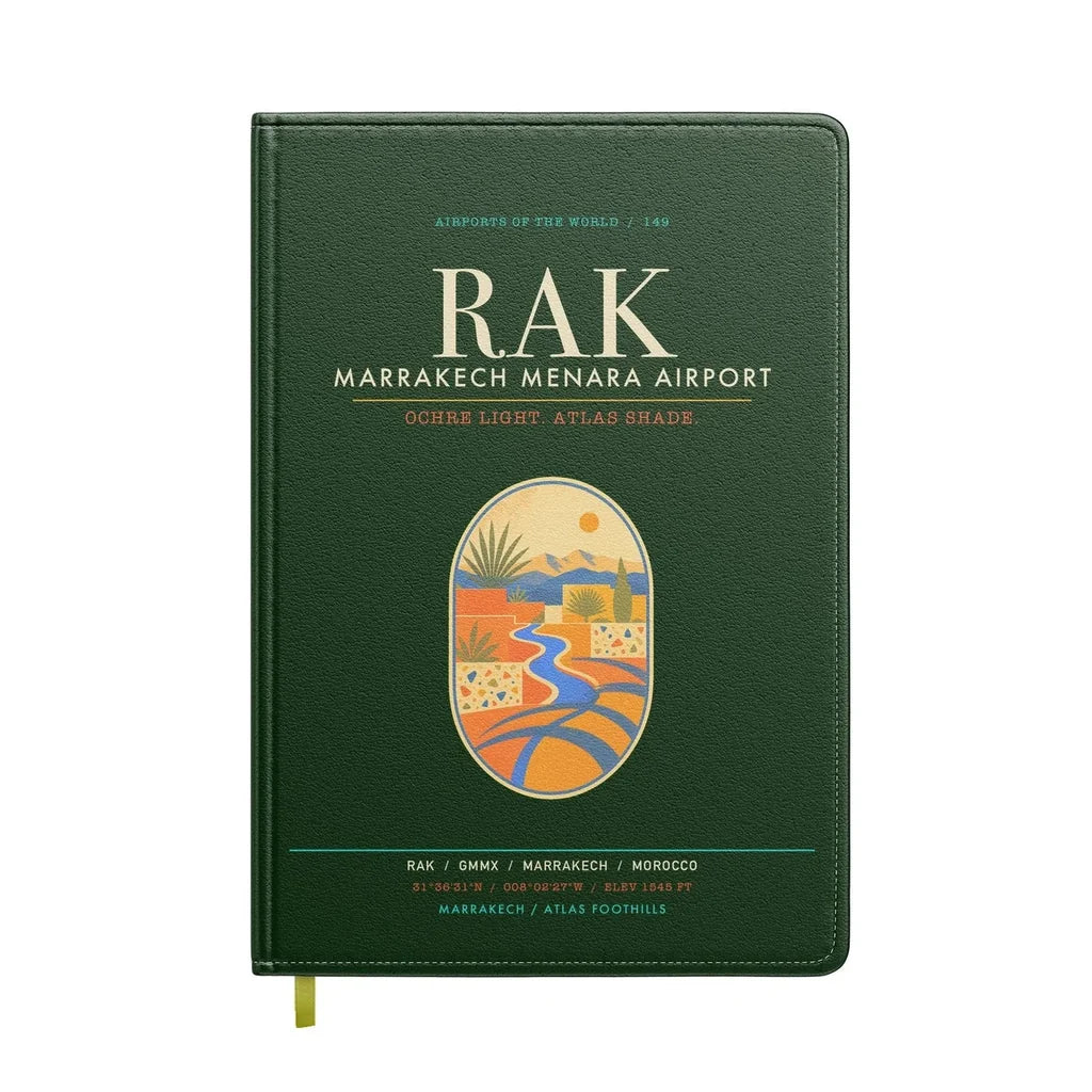 Marrakech Menara Airport RAK - Ochre Garden Pulse - Dark Green