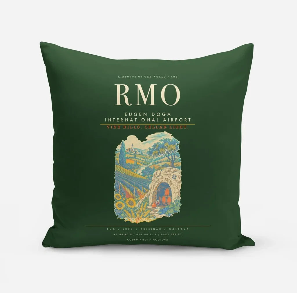 Chisinau Eugen Doga International Airport RMO - Dark Green