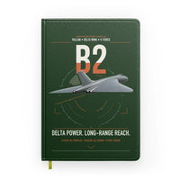 Thumbnail for Avro Vulcan B2 design on dark green notebook