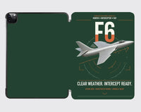 Thumbnail for Hawker Hunter F6 design on dark green ipad tablet case