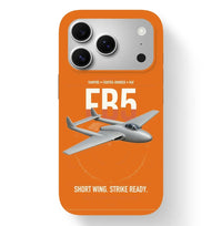 Thumbnail for de Havilland Vampire FB5 design on orange magsafe iphone case, for iPhone 17 Pro
