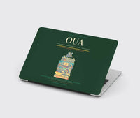 Thumbnail for Thomas Sankara International Airport (OUA) design on dark green MacBook case