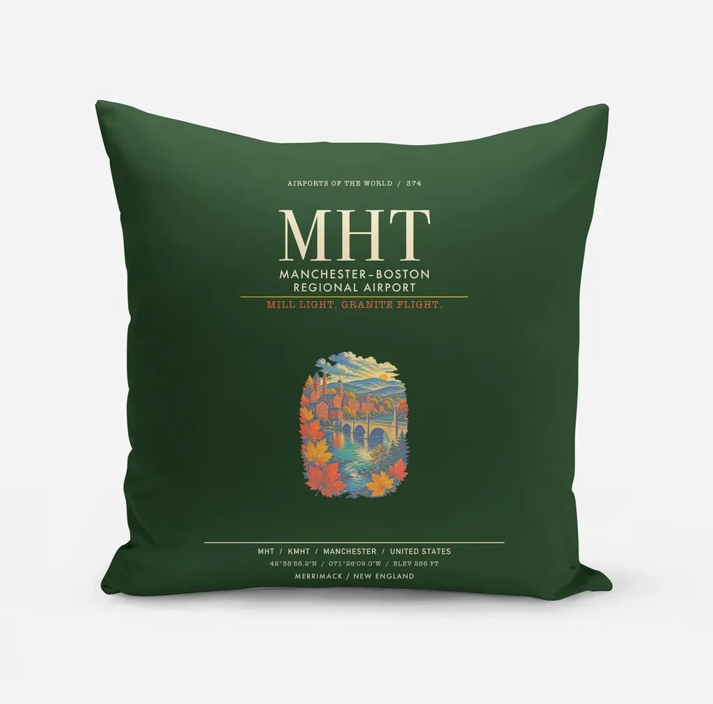 ManchesterBoston Regional Airport MHT - Dark Green