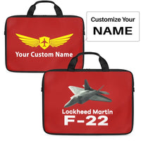 Thumbnail for Customisable Aircraft Silhouette Tablet Bag - view 13