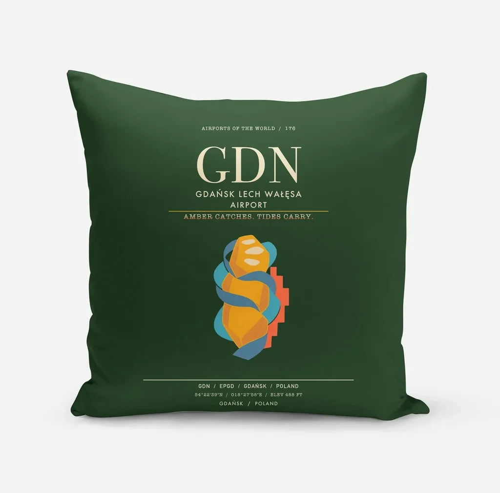Gdansk Lech Waesa Airport GDN - Dark Green