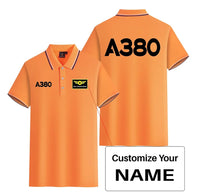 Thumbnail for Customisable Airbus A380 Polo Shirt - view 13