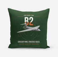 Thumbnail for Handley Page Victor B2 design on dark green pillow