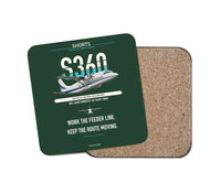 Thumbnail for Shorts 360-300 design on dark green 1 piece coaster