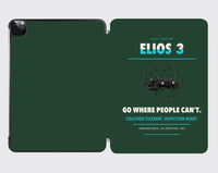 Thumbnail for Flyability Elios 3 design on dark green ipad tablet case