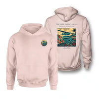 Thumbnail for VINTAGE G4410 - The Reef Garden Glass - Double-Side Hoodie design on pink double side