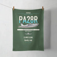 Thumbnail for Piper PA-28R Arrow III design on dark green towel