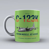 Thumbnail for C-123K Provider design on light green ceramic mug, double-side print
